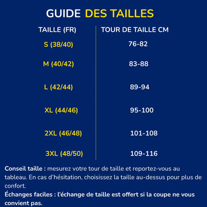 Slip ultra-absorbant pour homme certifié Oeko-Tex® : Restez au sec et en confiance jusqu’à 12 h